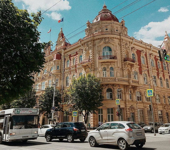 Здание городской думы в Ростове на Садовой