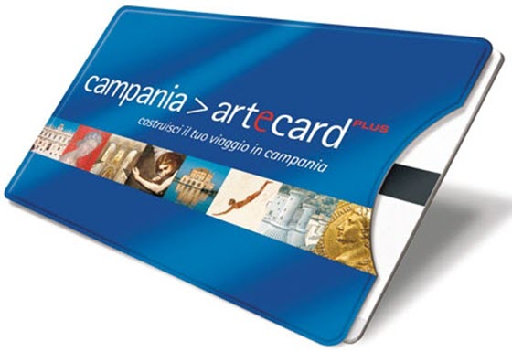 Карта Campania Artecard для бесплатного посещения музеев и разных скидок