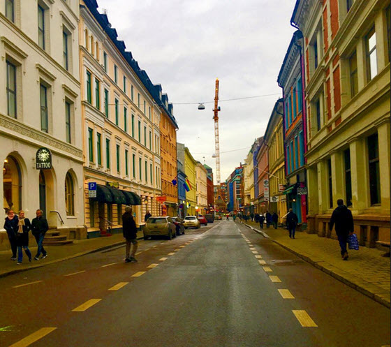 Улица Карла Юхана в Осло