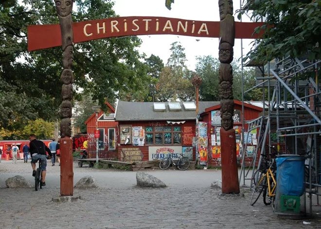 Вольный город Христиания в Копенгагене